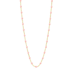 Gigi Clozeau - Collier rose bébé Classique Gigi, or jaune, 42 cm