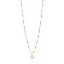 Gigi Clozeau - Collier rosée Puce diamants, or jaune, 42 cm