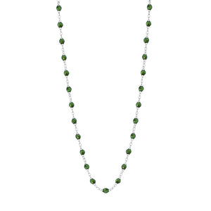 Gigi Clozeau - Collier scarabée Classique Gigi, or gris, 50 cm