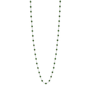 Gigi Clozeau - Collier scarabée Classique Gigi, or gris, 60 cm