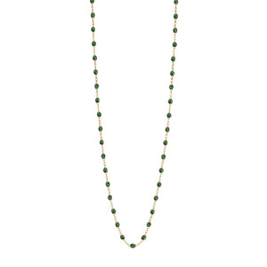 Gigi Clozeau - Collier scarabée Classique Gigi, or rose, 60 cm