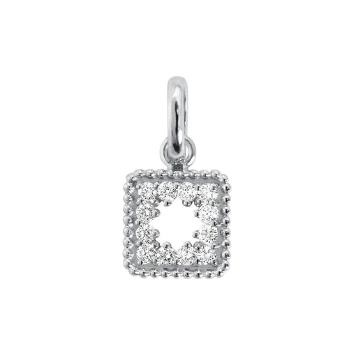 Gigi Clozeau - Pendentif Trésor, diamants, or blanc