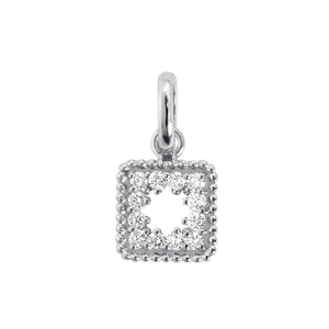 Gigi Clozeau - Pendentif Trésor, diamants, or blanc
