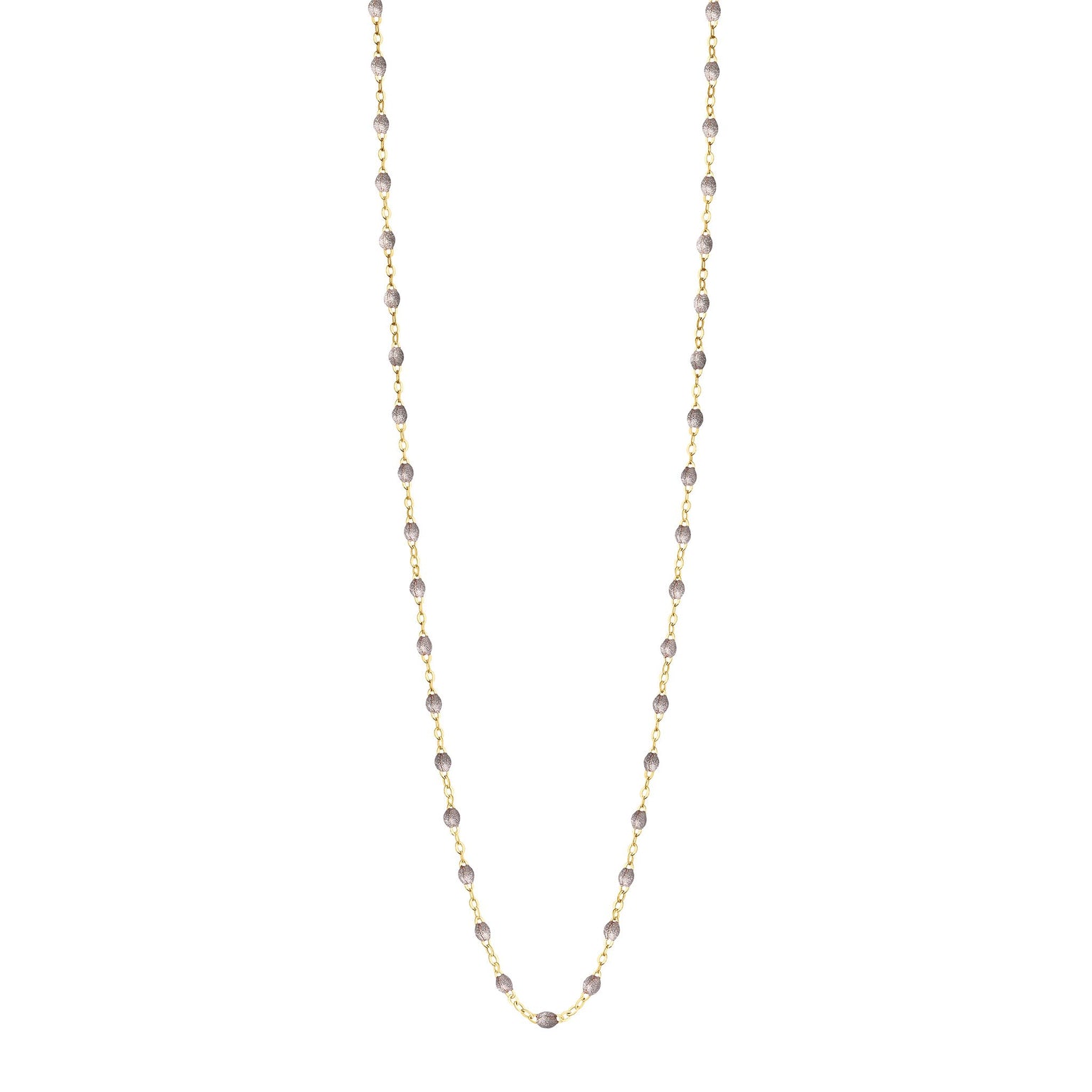 Gigi Clozeau - Sautoir argent Classique Gigi, or jaune, 60 cm