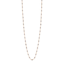 Gigi Clozeau - Sautoir argent Classique Gigi, or rose, 60 cm