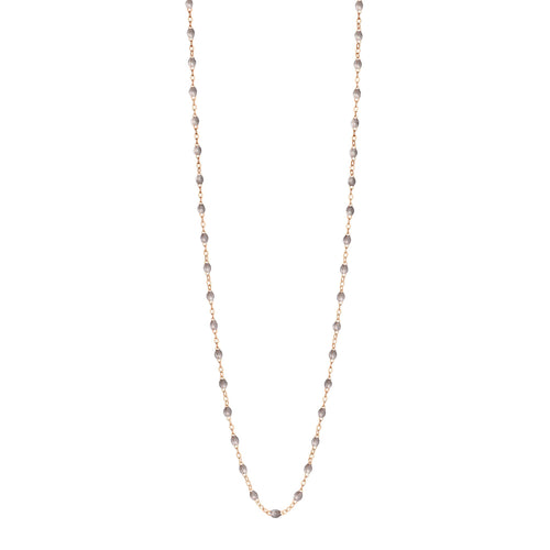 Gigi Clozeau - Sautoir argent Classique Gigi, or rose, 60 cm