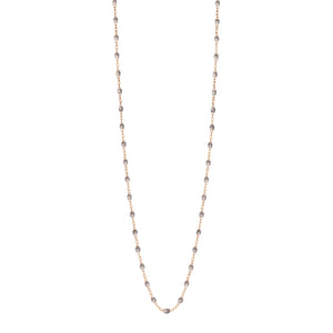 Gigi Clozeau - Sautoir argent Classique Gigi, or rose, 60 cm