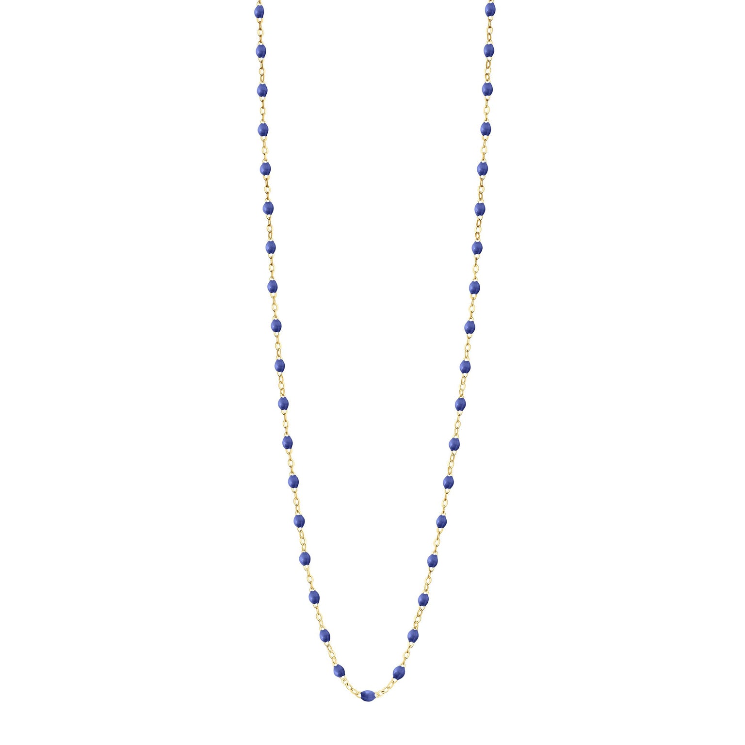 Gigi Clozeau - Sautoir bleuet Classique Gigi, or jaune, 86 cm