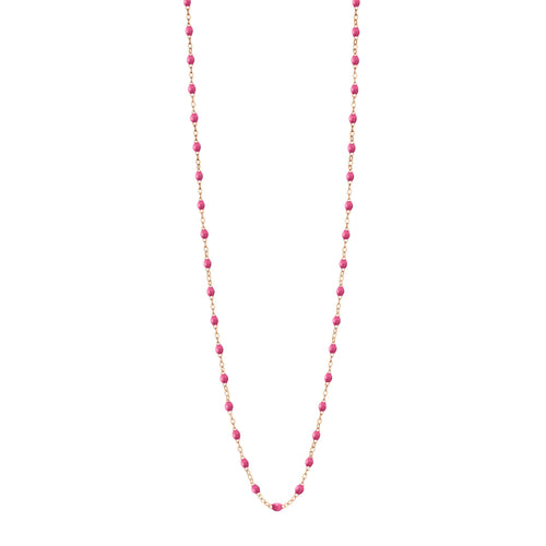 Gigi Clozeau - Sautoir bonbon Classique Gigi, or rose, 60 cm