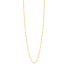 Gigi Clozeau - Sautoir citron Classique Gigi, or rose, 60 cm