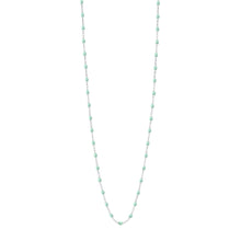 Gigi Clozeau - Sautoir jade Classique Gigi, or blanc, 60 cm