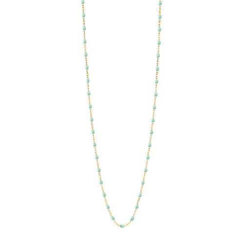 Gigi Clozeau - Sautoir jade Classique Gigi, or jaune, 86 cm