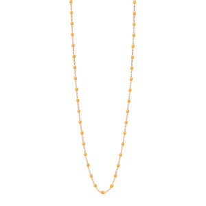Gigi Clozeau - Sautoir mandarine Classique Gigi, or rose, 60 cm
