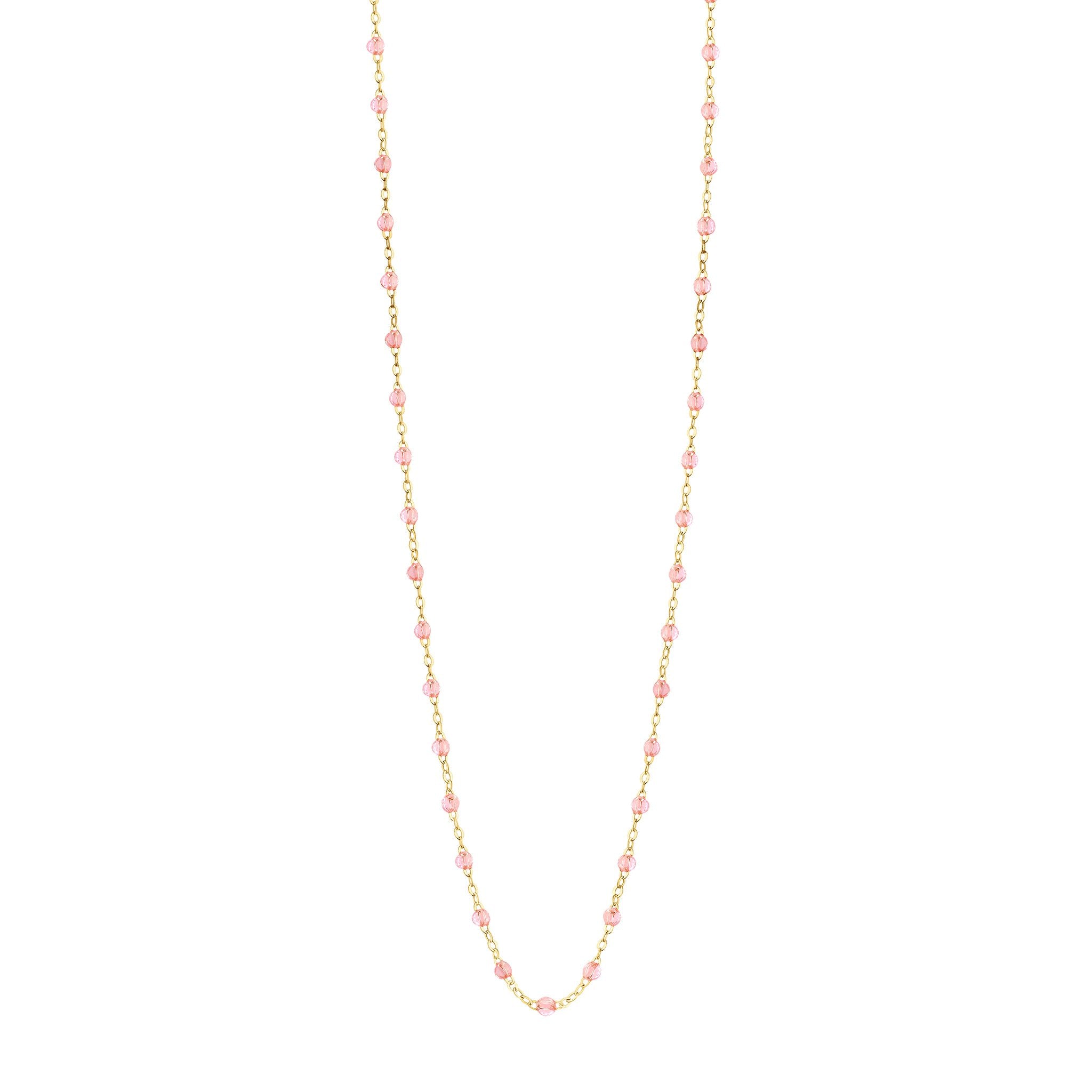 Gigi Clozeau - Sautoir rosée Classique Gigi, or jaune, 60 cm