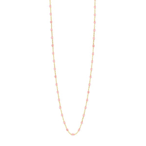 Gigi Clozeau - Sautoir rosée Classique Gigi, or jaune, 60 cm
