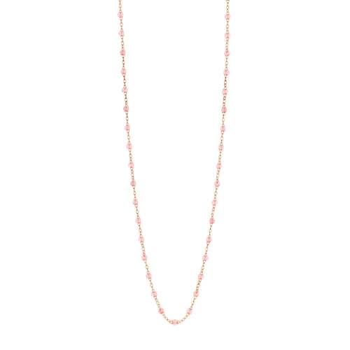 Gigi Clozeau - Sautoir rosée Classique Gigi, or rose, 60 cm